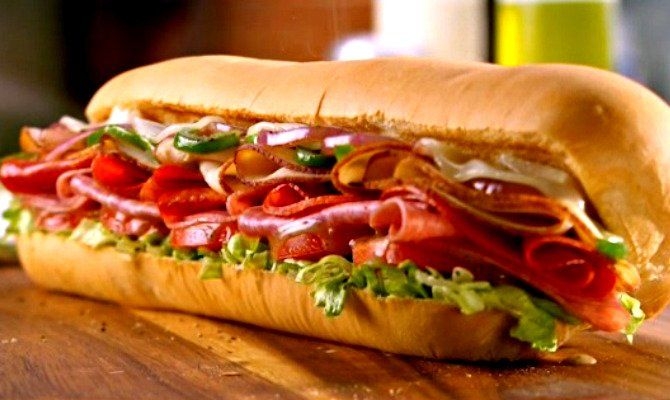 Every Subway Sandwich Ranked For Nutrition - Plattershare - Recipes, food stories and food lovers