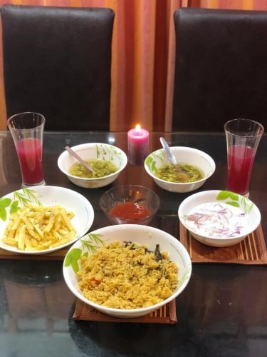 Soya Mushroom Briyani - Plattershare - Recipes, food stories and food lovers