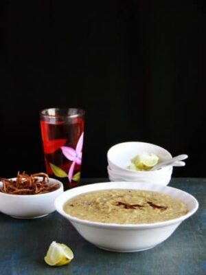 Chicken & Oats Haleem - Plattershare - Recipes, food stories and food enthusiasts