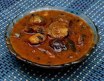 Spicy South Indian Baby Brinjal Gravy - Plattershare - Recipes, Food Stories And Food Enthusiasts