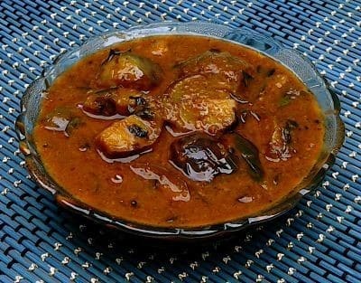 Spicy South Indian Baby Brinjal Gravy - Plattershare - Recipes, food stories and food lovers