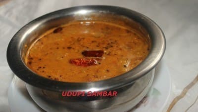 Udupi Sambar - Plattershare - Recipes, Food Stories And Food Enthusiasts