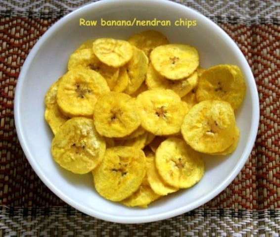Kerala Raw Banana (Plaintain) Chips Or Nendran Chips - Plattershare - Recipes, food stories and food lovers