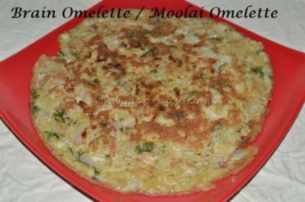Brain Omelette - Plattershare - Recipes, Food Stories And Food Enthusiasts