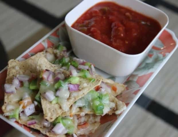 Nachos With Salsa Sauce - Plattershare - Recipes, Food Stories And Food Enthusiasts