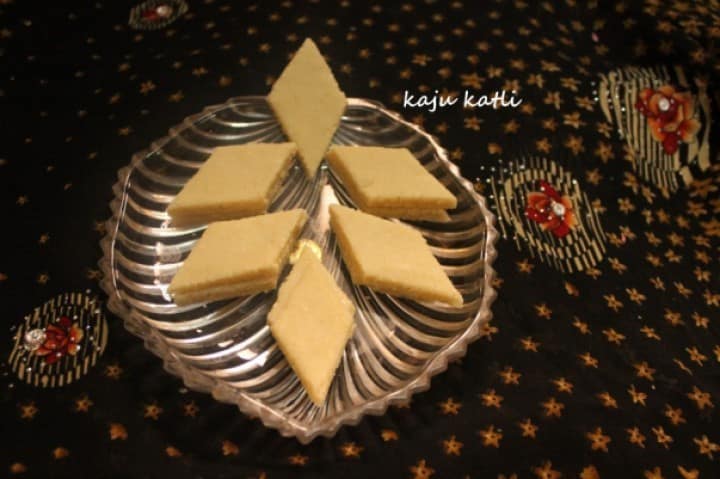 Kaju Katli Or Kaju Katri - Plattershare - Recipes, food stories and food lovers