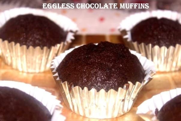 Eggless Chocolate Muffins - Plattershare - Recipes, Food Stories And Food Enthusiasts