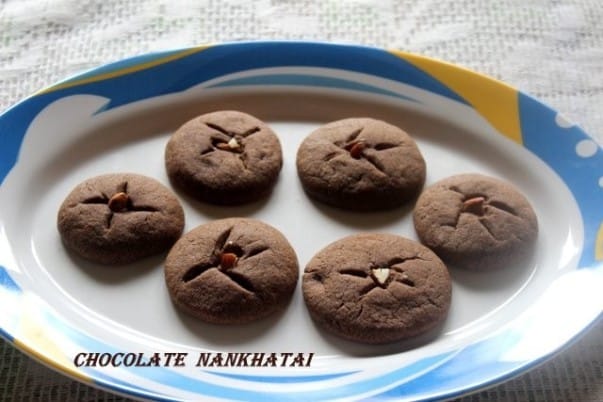 Chocolate Nankhatai - Plattershare - Recipes, Food Stories And Food Enthusiasts