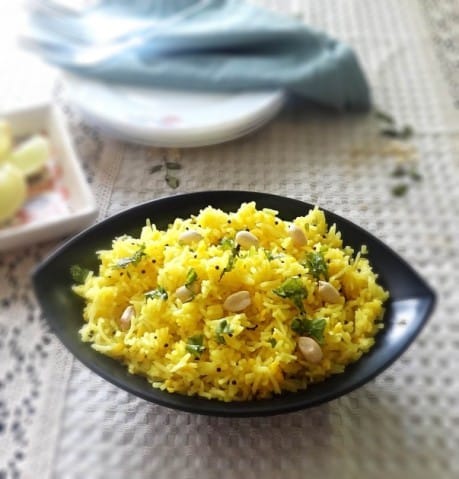 Easy Lemon Rice Recipe - Plattershare - Recipes, food stories and food lovers