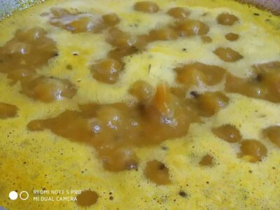 Kaleji Keema Balls: A Flavorful Mutton Recipe - Plattershare - Recipes, food stories and food lovers Boiled yellow lentils (moong dal) cooking in a pot, a nutritious Indian dish.
