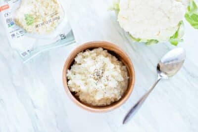 Cauliflower mashed potatoes