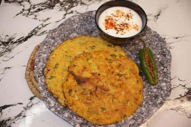 Makki Ka Chilla Recipe | Corn Chilla - Plattershare - Recipes, Food Stories And Food Enthusiasts
