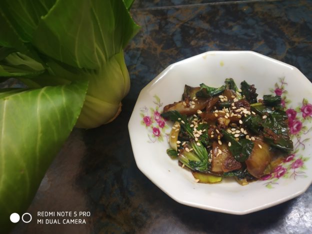 Simple Bok Choy - Plattershare - Recipes, Food Stories And Food Enthusiasts