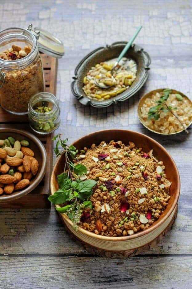 Panjiri (Winter Super Food) - Plattershare - Recipes, Food Stories And Food Enthusiasts