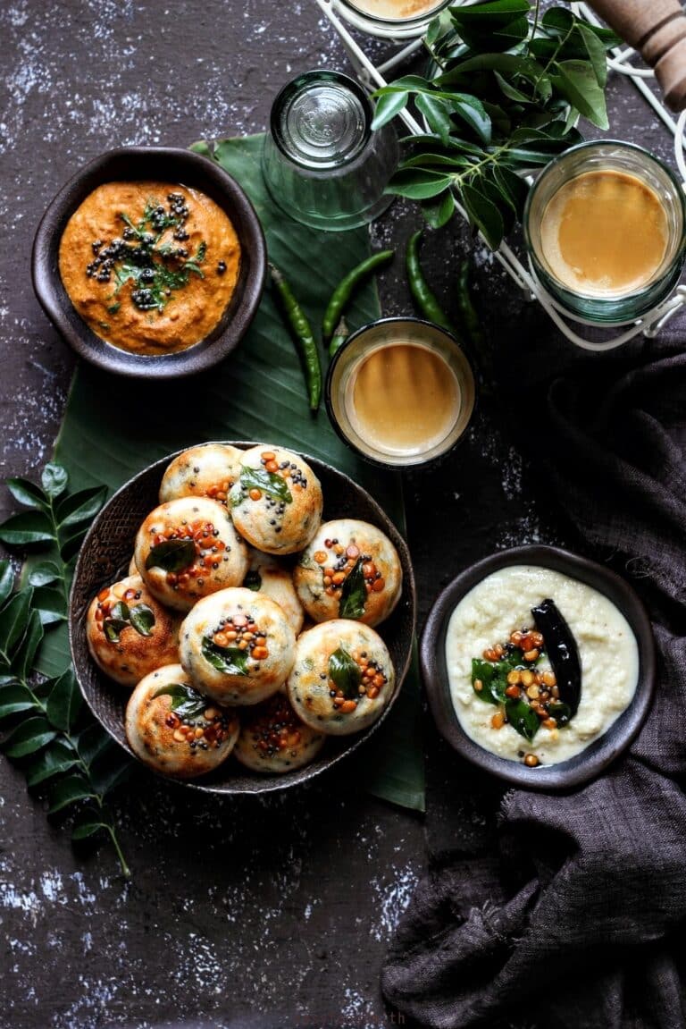Paniyaram (Rice & Lentil Cakes) - Plattershare - Recipes, food stories and food lovers