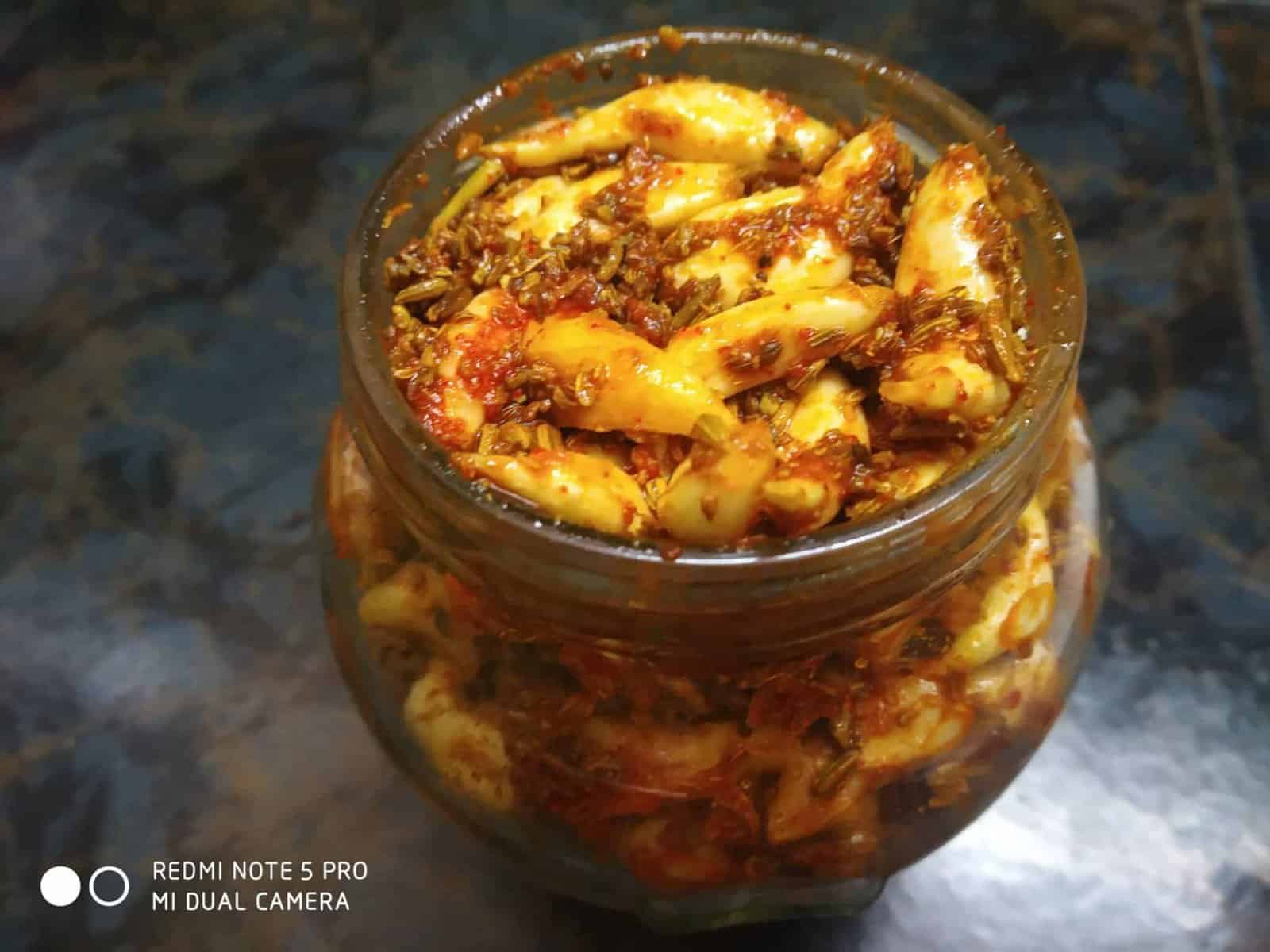 Garlic pickle - Plattershare - Recipes, food stories and food lovers