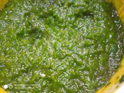 Vibrant Palak Bahar: A Healthy Spinach and Broccoli Stir-Fry - Plattershare - Recipes, food stories and food lovers Fresh green chutney made with herbs and spices, perfect for Indian snacks and meals.