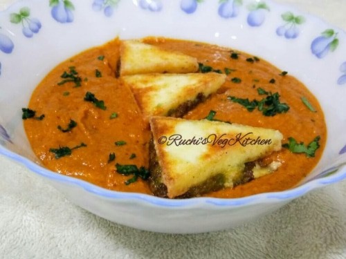 Paneer Pasanda - Plattershare - Recipes, Food Stories And Food Enthusiasts