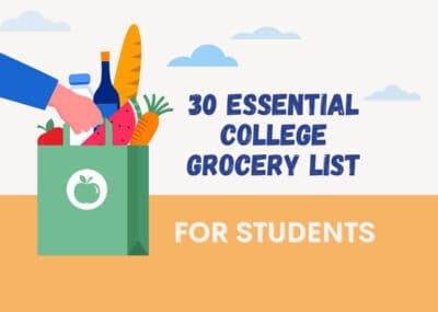 30 Essential College Grocery List For Students