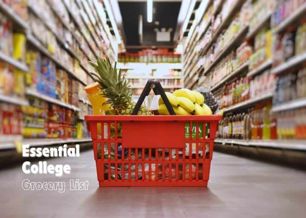 30 Essential College Grocery List For Students In 2024 - Plattershare - Recipes, food stories and food lovers 30 Essential College Grocery List For Students
