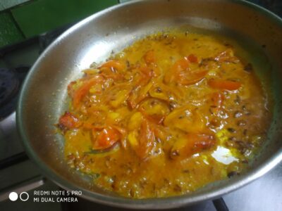 Lotus stem with moong dal - Plattershare - Recipes, food stories and food lovers