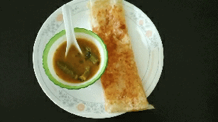 Crispy dosa - Plattershare - Recipes, food stories and food enthusiasts