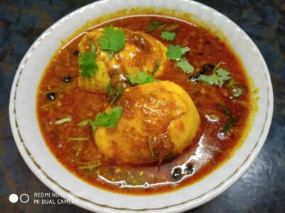 Quick & Easy Bengali Egg Curry (Chatjaldi) - Plattershare - Recipes, food stories and food lovers Chatjaldi egg curry