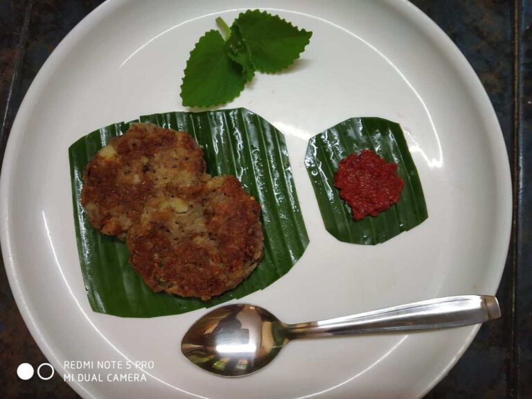 Crispy Ajwain Tikki: Flavorful Carom Fritters - Plattershare - Recipes, food stories and food lovers Ajwain tikki
