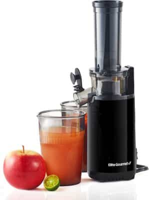 Compact Masticating Slow Juicer, Cold Press Juice Extractor