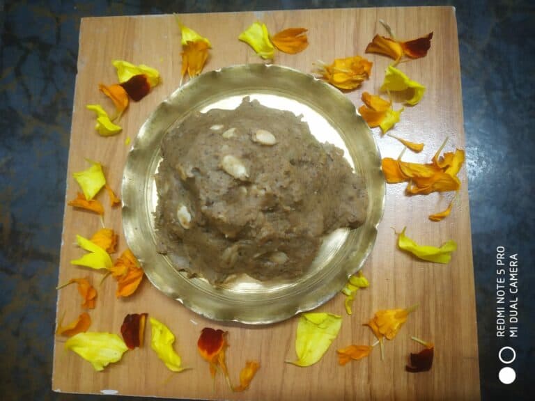 Singhare ka halwa