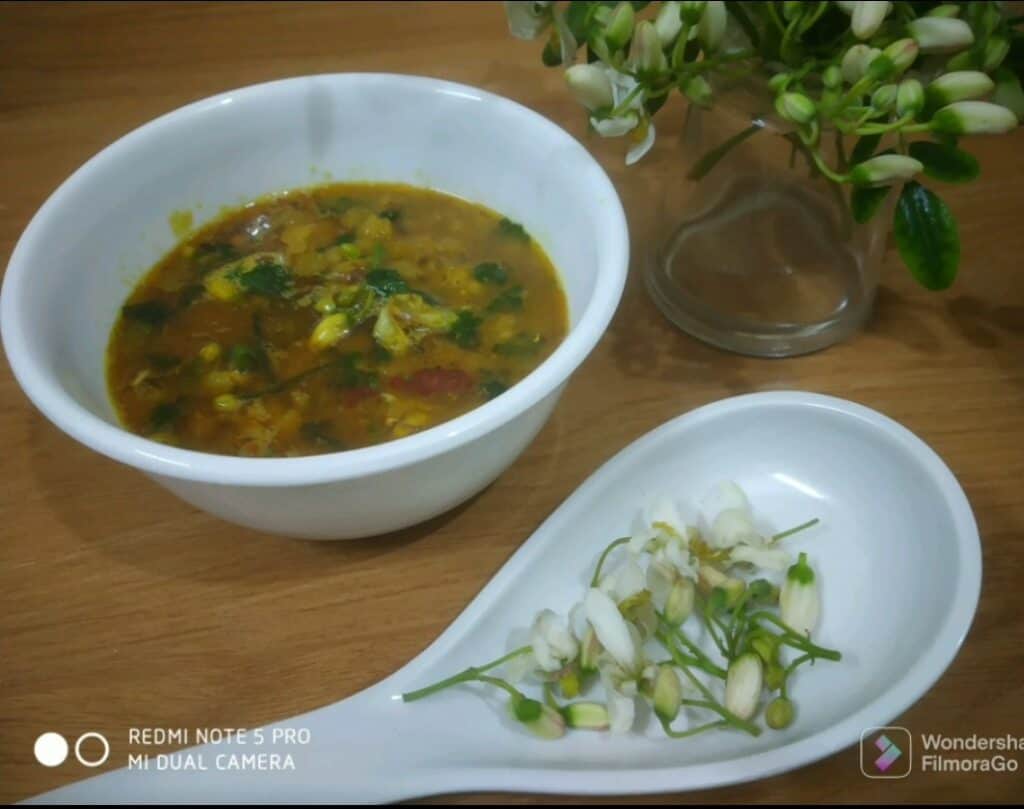 Moringa flowers basanti dal - Plattershare - Recipes, food stories and food lovers