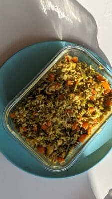 Healthy South Indian Style Vegetable Fried Rice - Plattershare - Recipes, food stories and food lovers