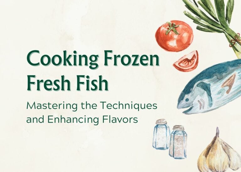 Cooking Frozen Fresh Fish