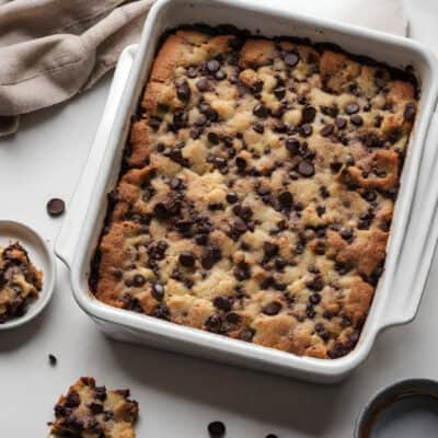 Classic bread pudding with a twist