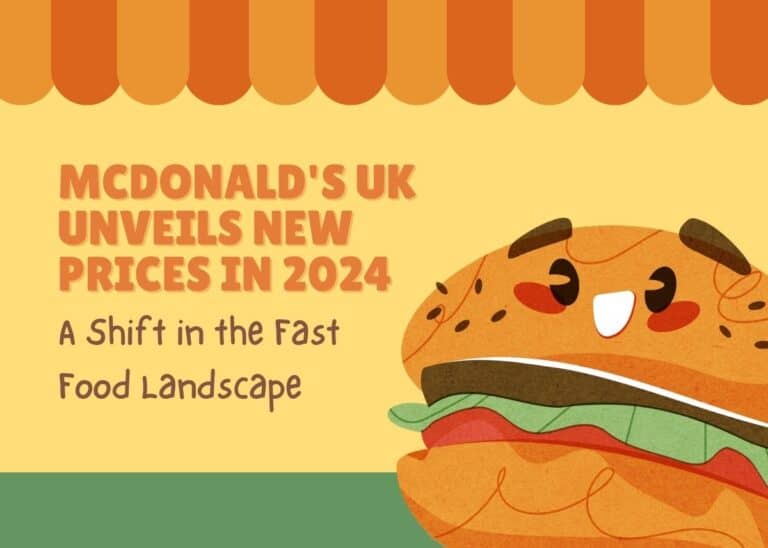 McDonald's UK Unveils New Prices in 2024