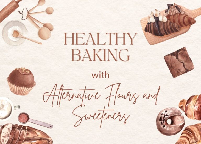 Healthy Baking with Alternative Flours and Sweeteners - Plattershare - Recipes, food stories and food lovers