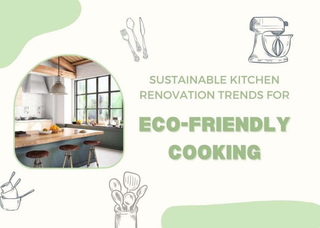 Illustration of Budget Friendly Eco Apartment Kitchen Renovation