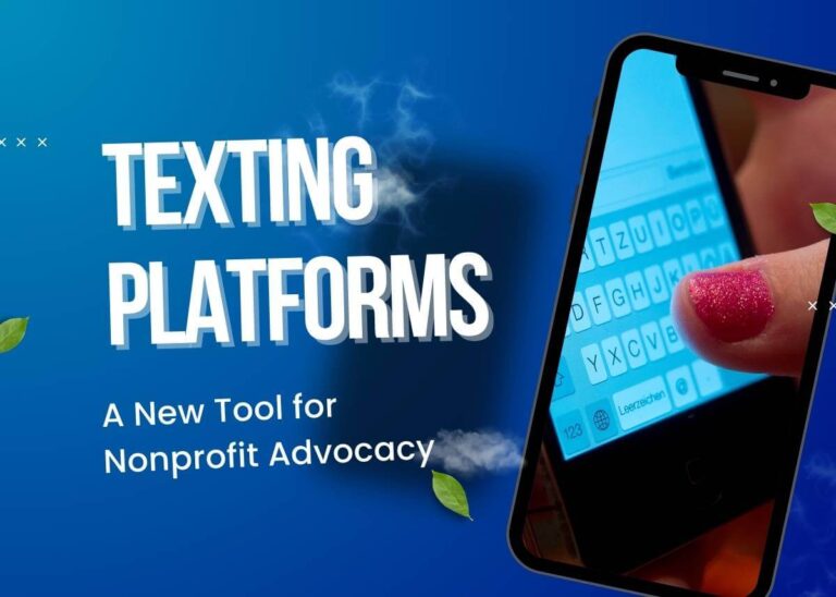 Texting Platforms: A New Tool for Nonprofit Advocacy