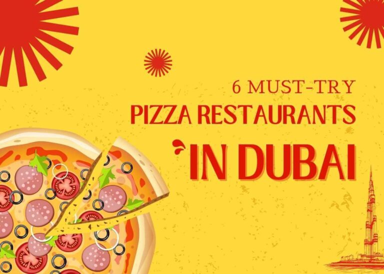 6 Must-Try Pizza Restaurants in Dubai