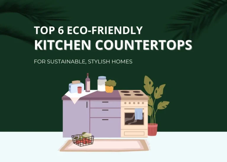 Top 6 Eco-Friendly Kitchen Countertops for Sustainable, Stylish Homes