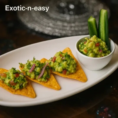Avocado Dip With Nachos - Feat