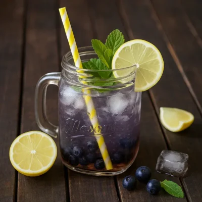 Blueberry And Lemon Slim Belly Water