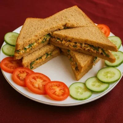 Brown Bread Veg Sandwich