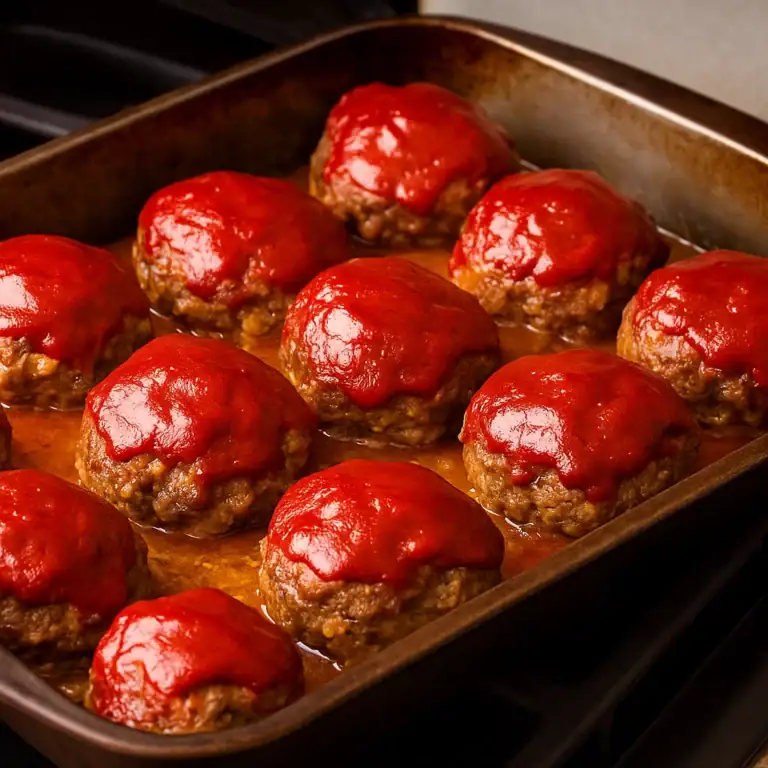 Classic Cheesy Mini Meatloaves - Plattershare - Recipes, food stories and food lovers Classic Cheesy Mini Meatloaves