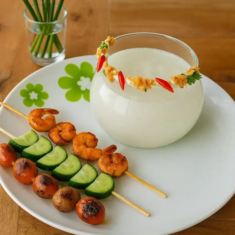 Gourmet Pakhala Cold Soup: A Modern Odisha Culinary Delight - Plattershare - Recipes, food stories and food lovers Gourmet Pakhala Cold Soup