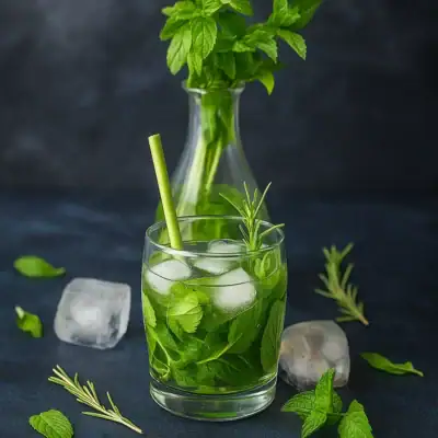 Basil, Rosemary And Mint Drink For Weight Loss