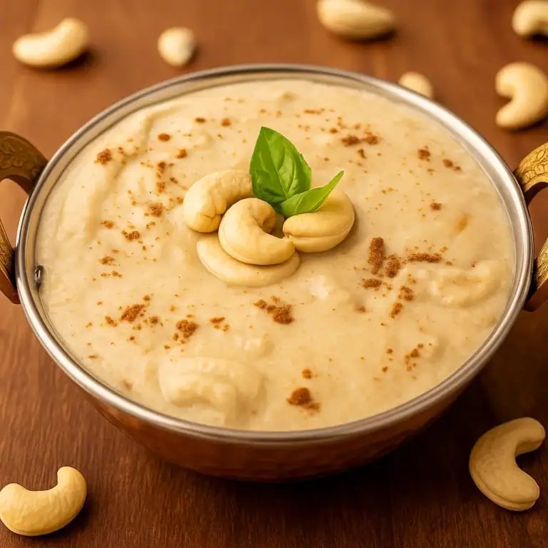 Creamy White Cashew Curry (Kaju Curry) - Plattershare - Recipes, food stories and food lovers Creamy White Cashew Curry (Kaju Curry)