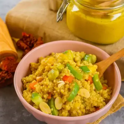 Exploring the World Through Food Stories: A Culinary Journey - Plattershare - Recipes, food stories and food lovers Crunchy Quinoa Salad With Chili Mustard Vinaigrette
