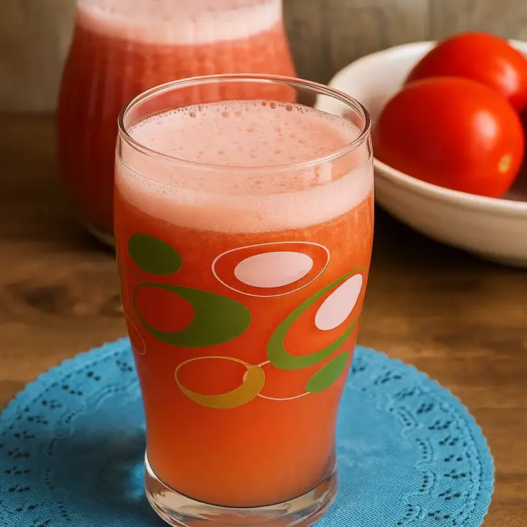 Refreshing Tomato Lemonade Recipe for Summer - Plattershare - Recipes, food stories and food lovers Refreshing Tomato Lemonade Recipe for Summer