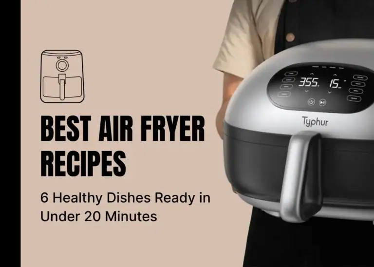 Best Air Fryer Recipes: 6 Healthy Dishes Ready in Under 20 Minutes - Plattershare - Recipes, food stories and food lovers Best Air Fryer Recipes - 6 Healthy Dishes Ready in Under 20 Minutes - Feat
